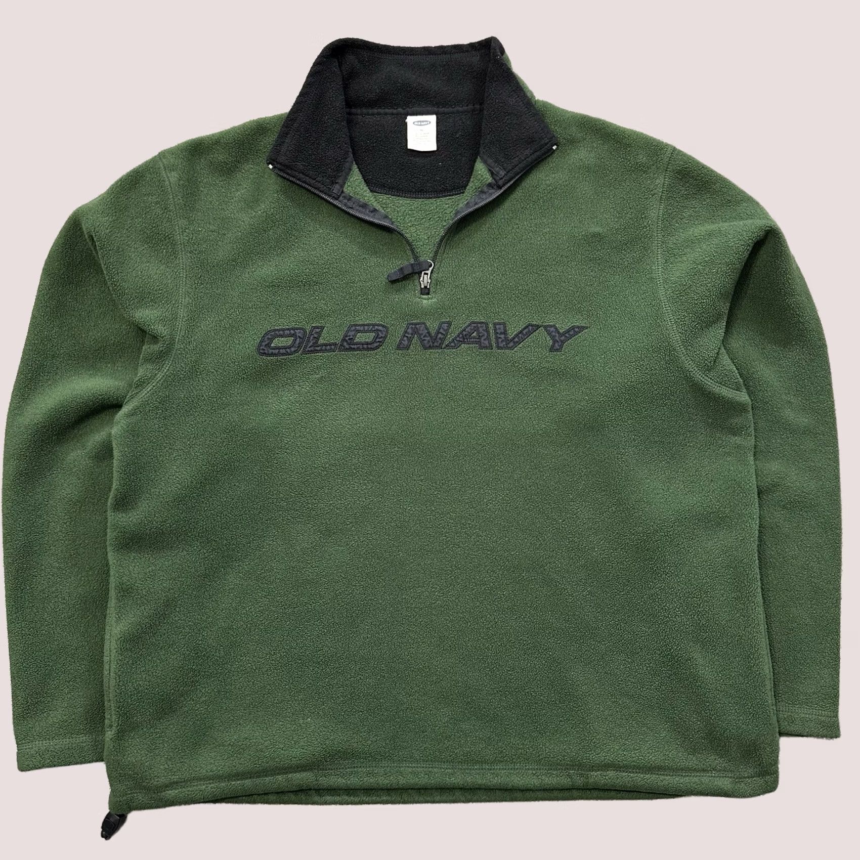 Old Navy VINTAGE Old Navy 1/4 Zip Pullover Mens XL Outdoor Green Fleece Sweatshirt Shirt Mens XL Green Pullover 1/4 Zip Classic Outdoor Size US XL / EU 56 / 4 - 1 Thumbnail