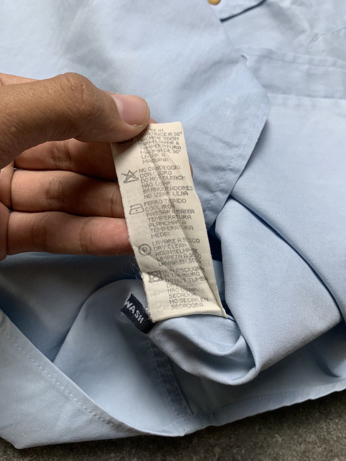 Giorgio Armani 1990s Armani Jeans Harvard Shirt Size US L / EU 52-54 / 3 - 7 Thumbnail