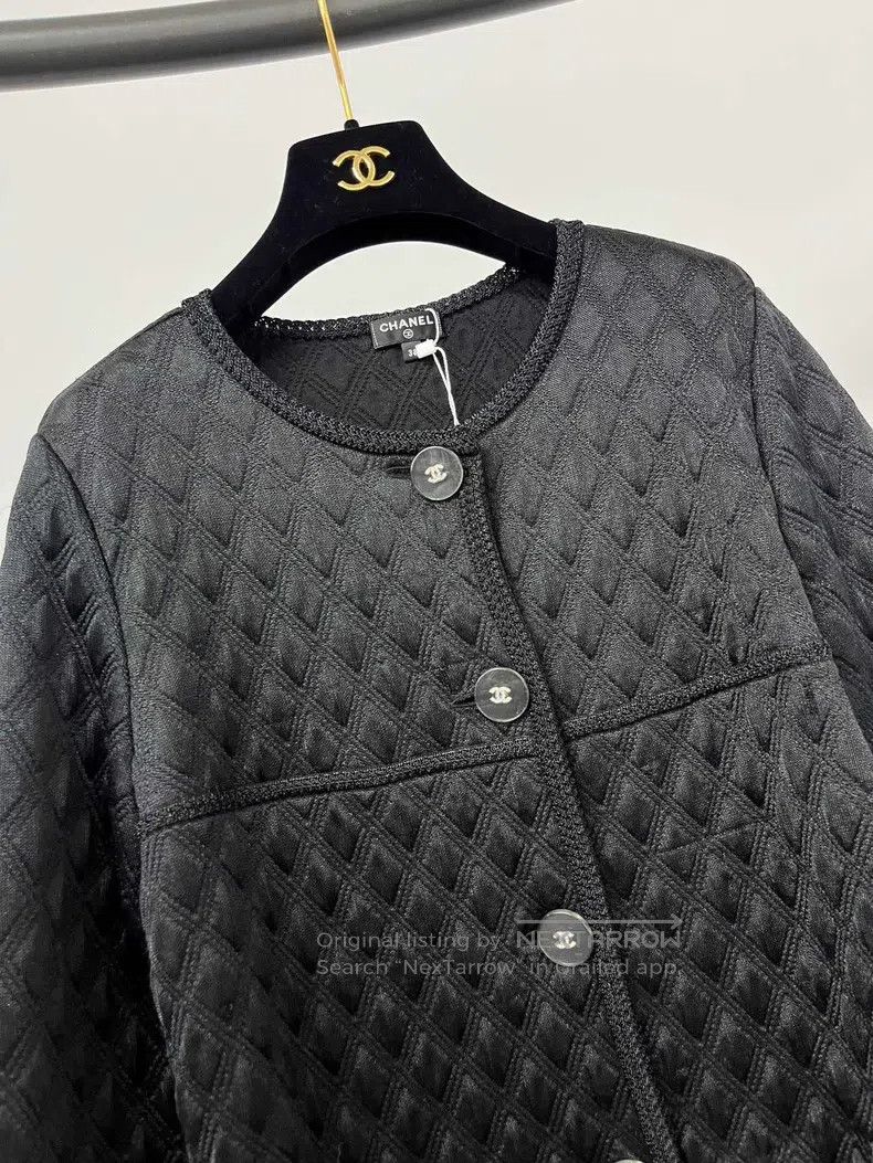 Chanel Chanel Metropolitan series black diamond plaid jacket Size XS / US 0-2 / IT 36-38 - 3 Thumbnail