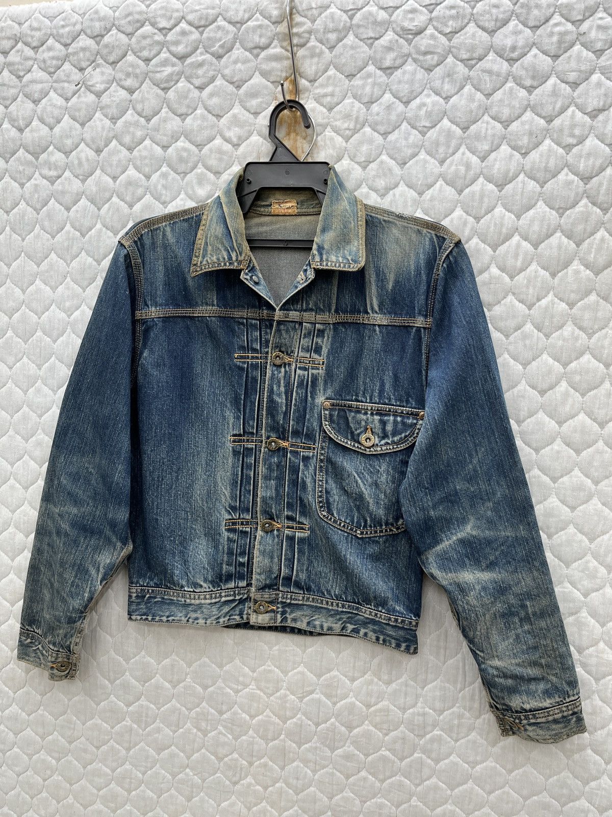 Lee 🔥🔥🔥STEALS VTG LEE COWBOY TYPE 1 TRUCKER JACKET Size US S / EU 44-46 / 1 - 2 Thumbnail