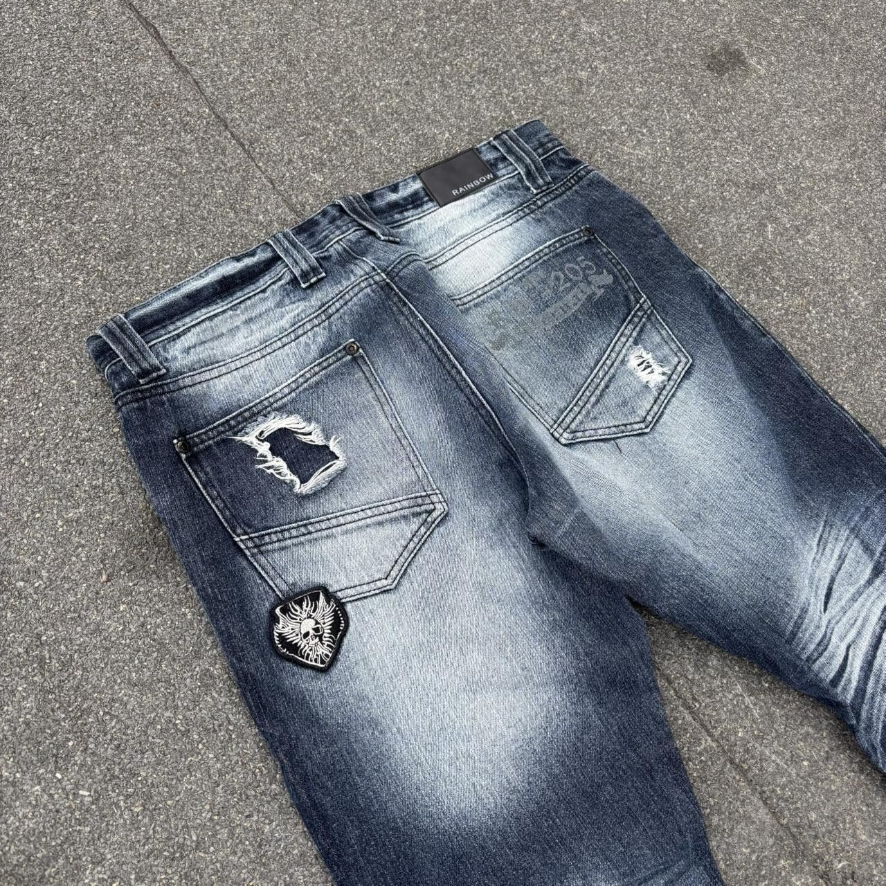Japanese Brand × Vintage Rainbow Jeans Size US 34 / EU 50 - 7 Thumbnail