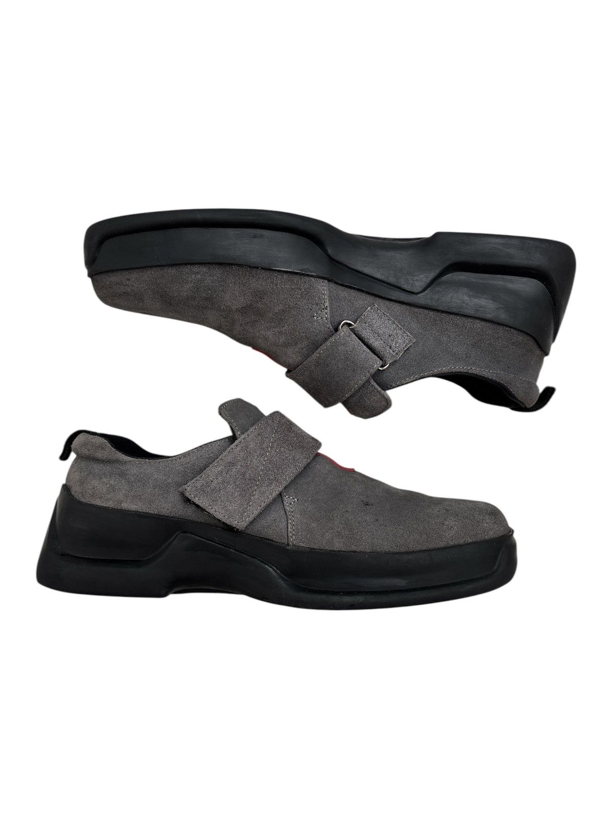 Prada 2000s Sport Suede Strap Shoes Size US 9.5 / EU 42-43 - 3 Thumbnail