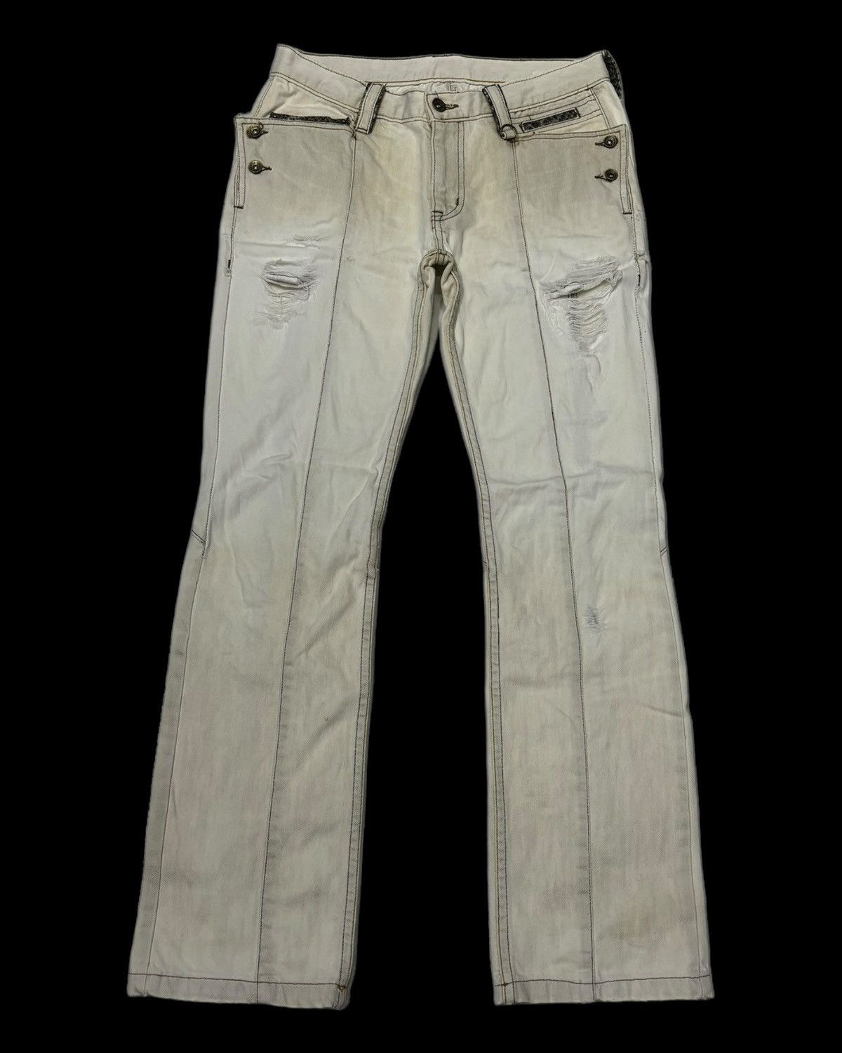 If Six Was Nine If Six Was Nine Inspired Snake Print Denim | Grailed