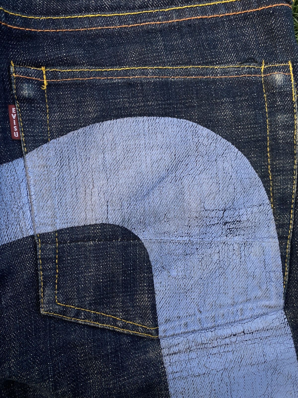 Evisu RARE EVISU BLUE DAICOCK SPECIAL WITH RED SELVEDGE DENIM Size US 27 - 6 Thumbnail
