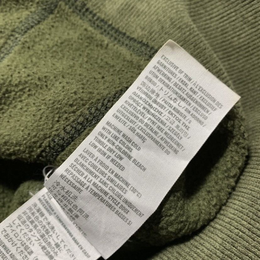 Abercrombie & Fitch ABERCROMBIE OLIVE GREEN FUR ZIPPER HOODIE DISTRESSED Size US XL / EU 56 / 4 - 8 Thumbnail