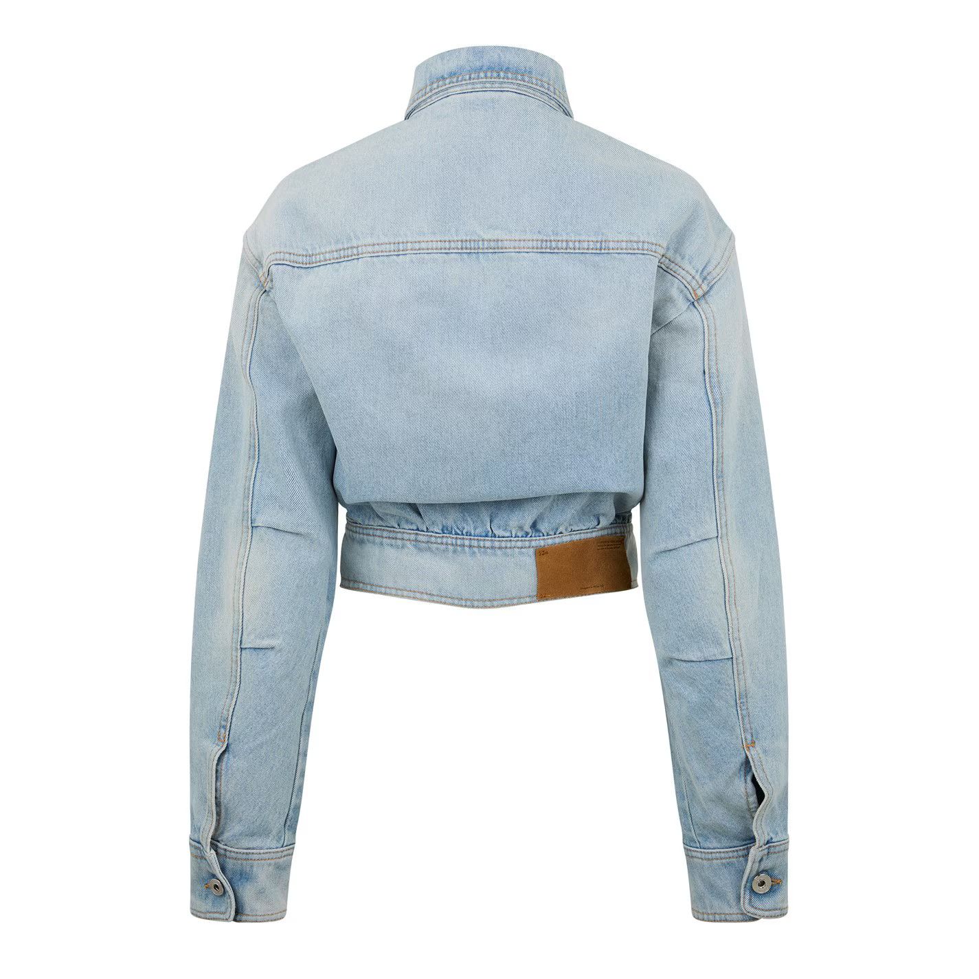 Off-White o1y1125 Denim Jacket in Light Blue Size XL / US 12-14 / IT 48-50 - 2 Thumbnail