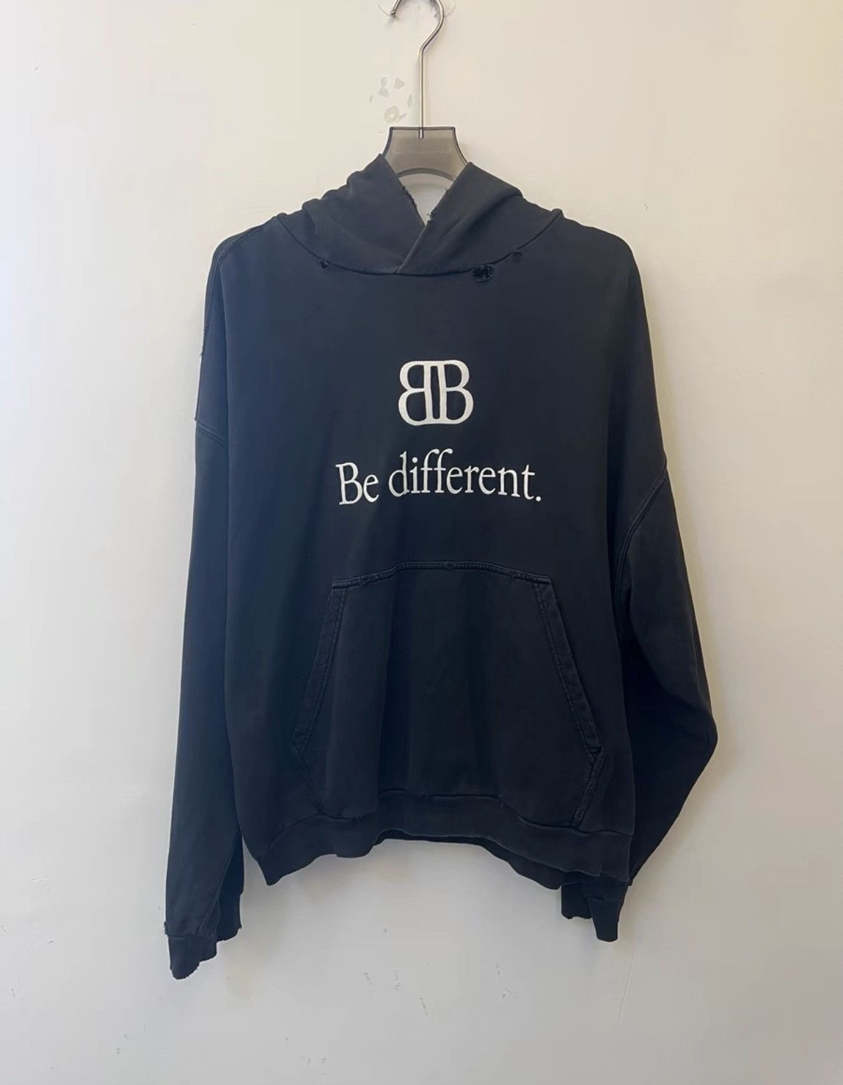 Balenciaga Balenciaga Be Different hoodie | Grailed