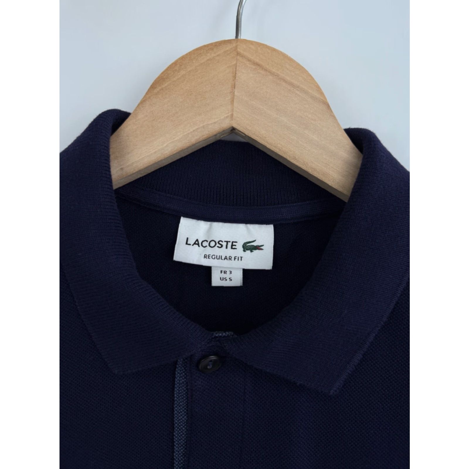 Lacoste Lacoste Polo T-Shirt Regular Fit Made In France Retro Dark Blue S Mens Size US S / EU 44-46 / 1 - 6 Thumbnail