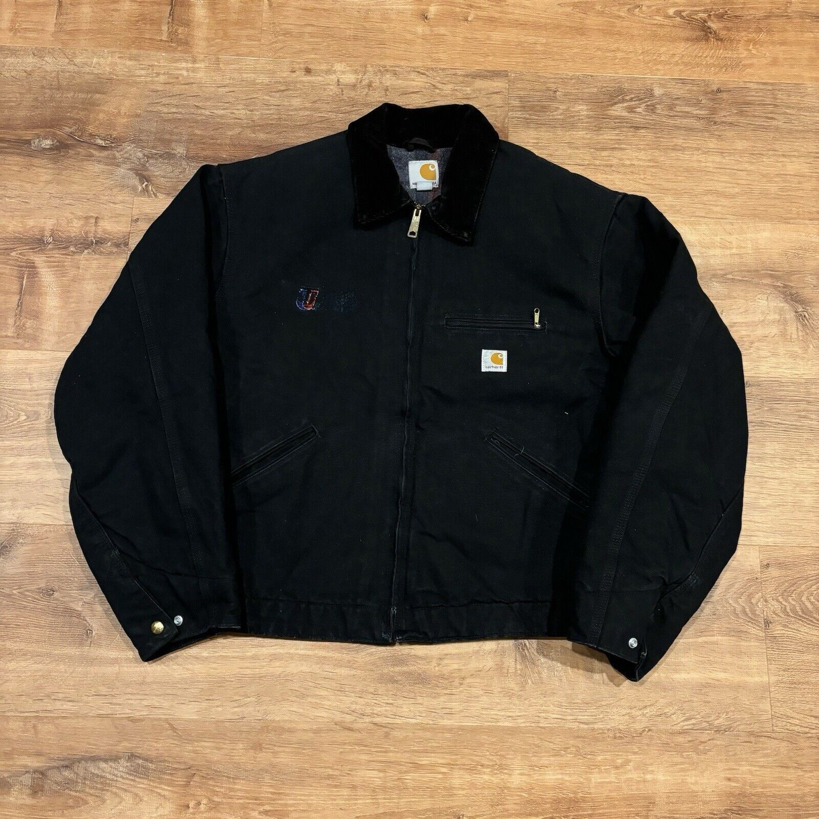 Carhartt Vintage Carhartt Detroit Jacket Blanket Lined Canvas USA XL Size US XL / EU 56 / 4 - 4 Thumbnail