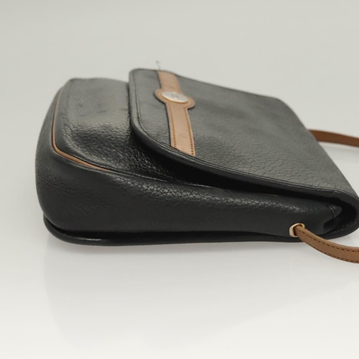 Dior DIOR Shoulder Bag Leather Black Gold Size ONE SIZE - 4 Thumbnail