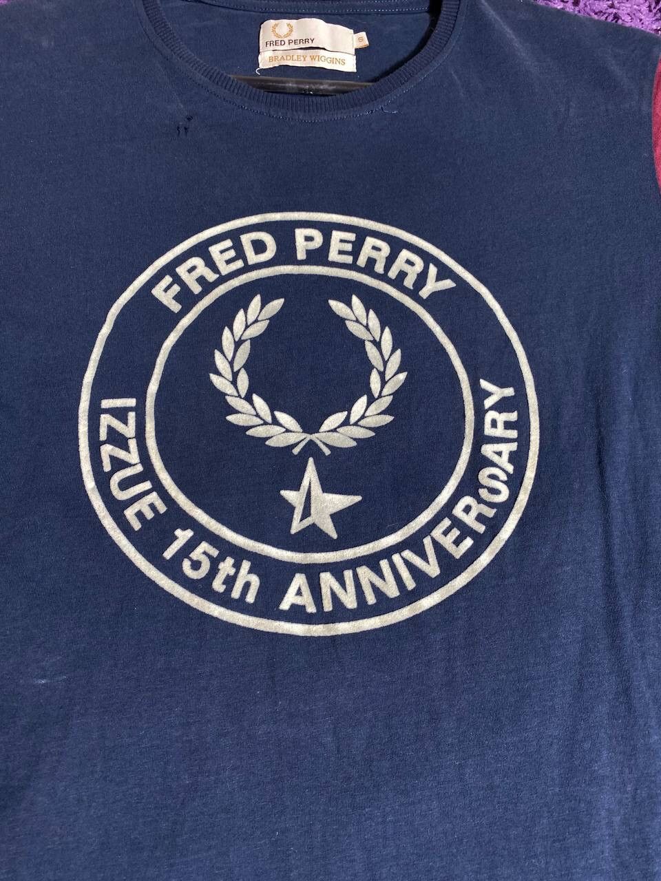 Fred Perry × Vintage Vintage Fred Perry Big Logo T-Shirt Tee Short Sleeve Size US S / EU 44-46 / 1 - 15 Thumbnail