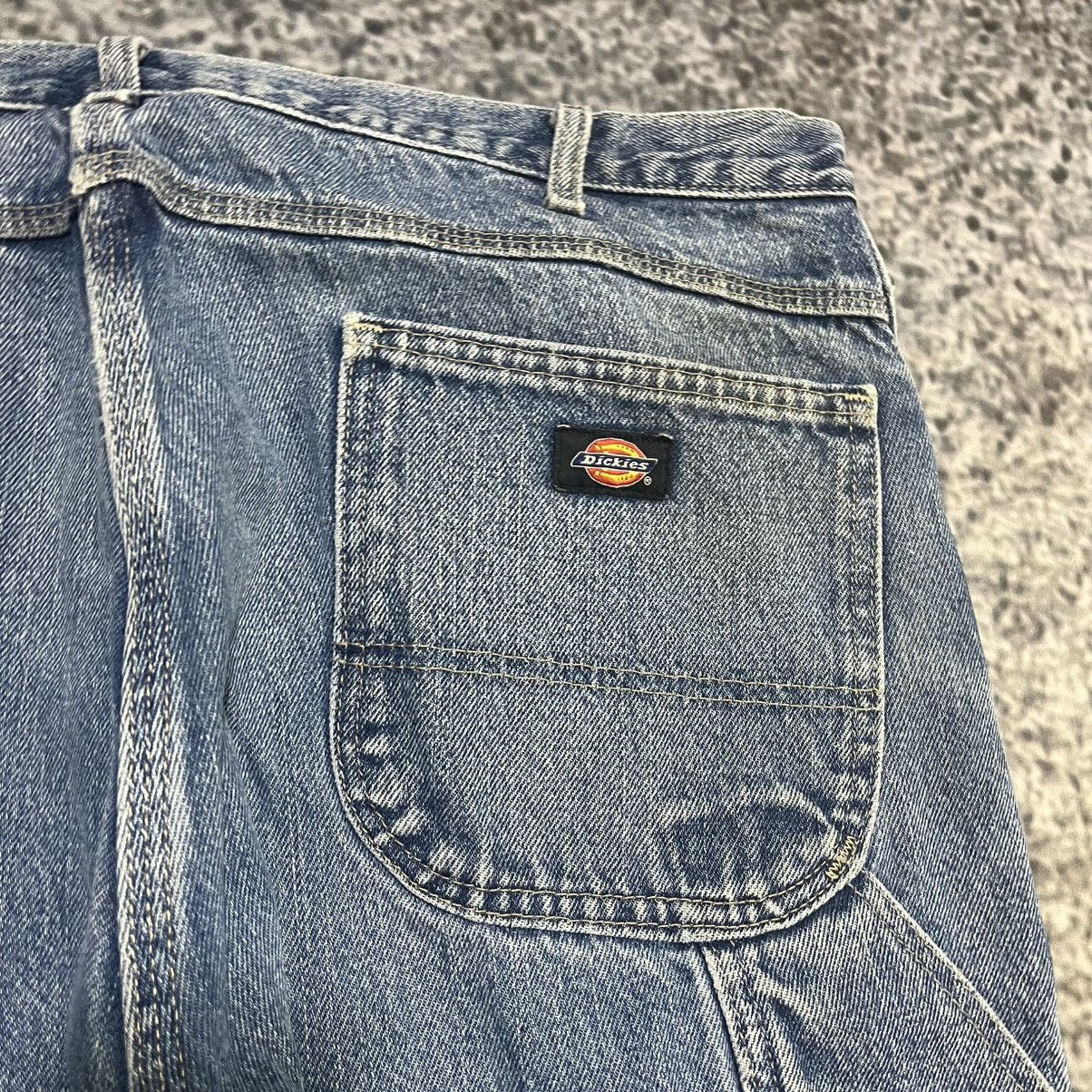 Dickies Vintage Faded Dickies Carpenter Jeans Workwear Skater Denim Size US 38 / EU 54 - 5 Thumbnail
