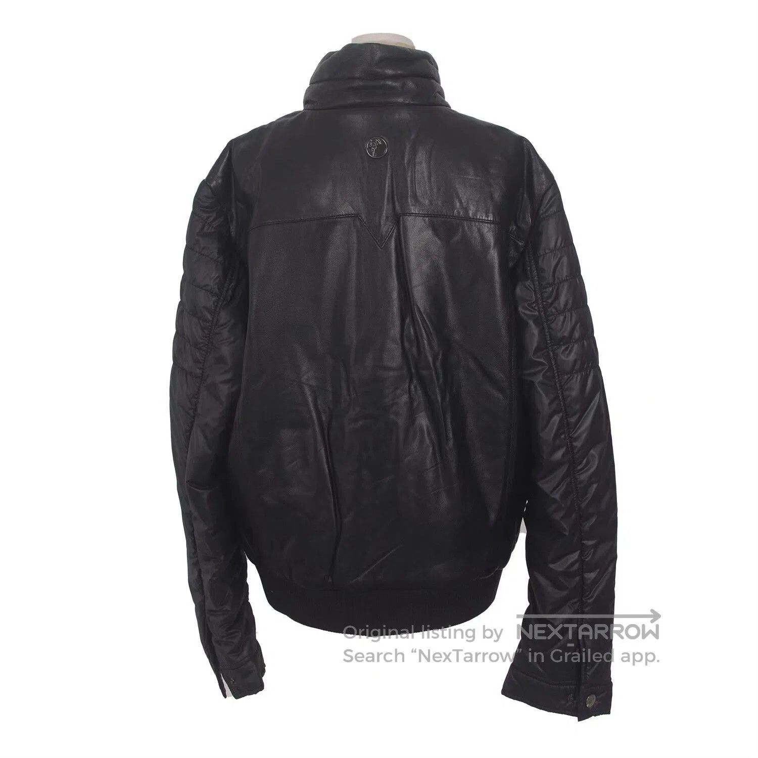 Versace Versace Men's Leather Jacket. Size US L / EU 52-54 / 3 - 2 Thumbnail