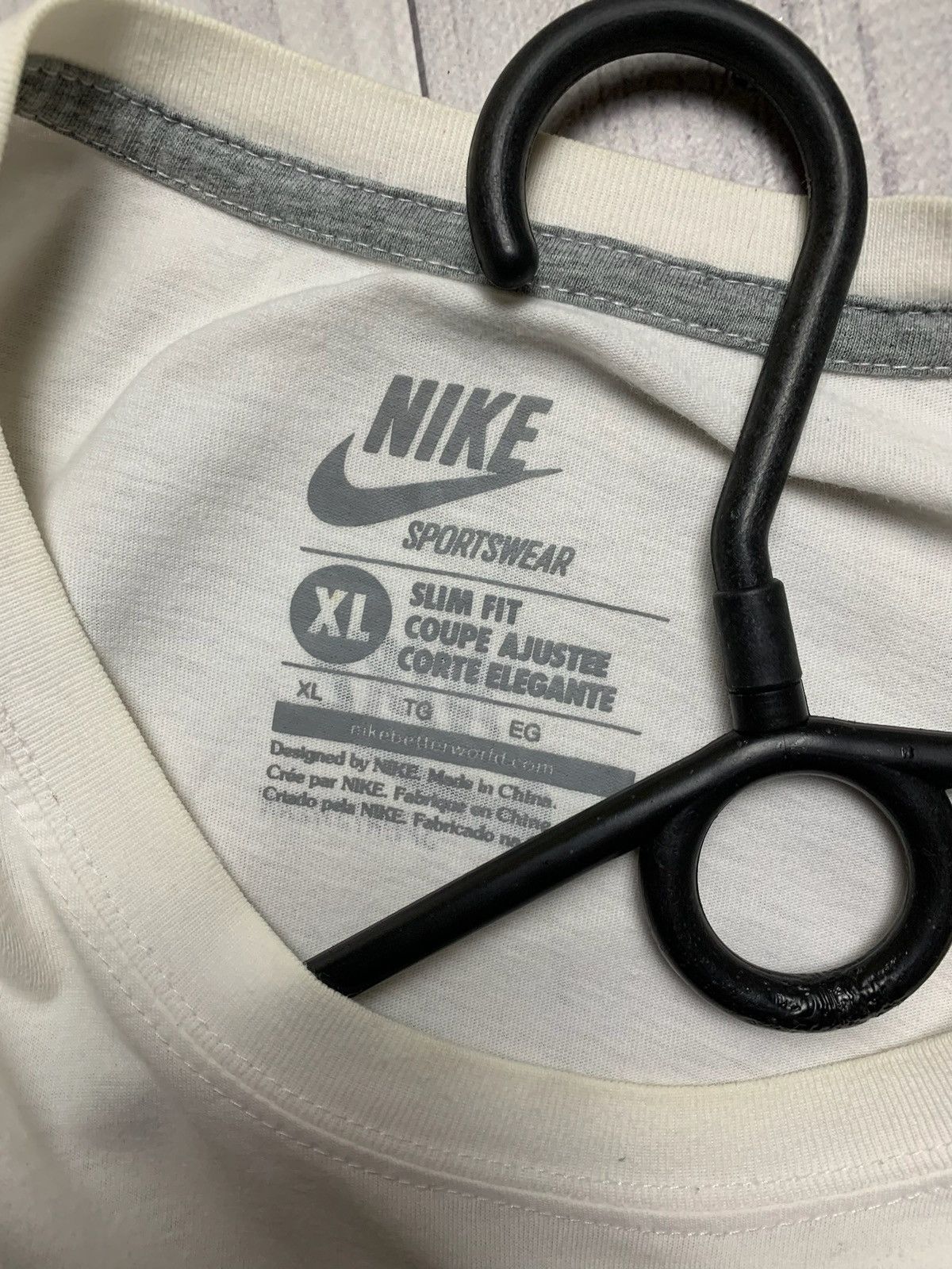 Nike × Vintage Vintage Nike Tee The USA size Xl logo rare Size US XL / EU 56 / 4 - 4 Thumbnail