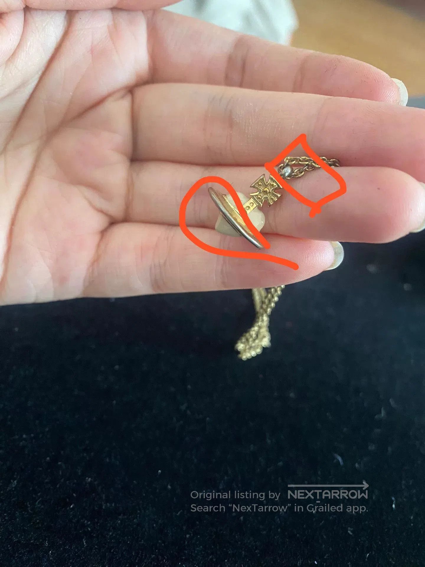 Vivienne Westwood Vivienne Westwood Heart Necklace. Size ONE SIZE - 8 Thumbnail