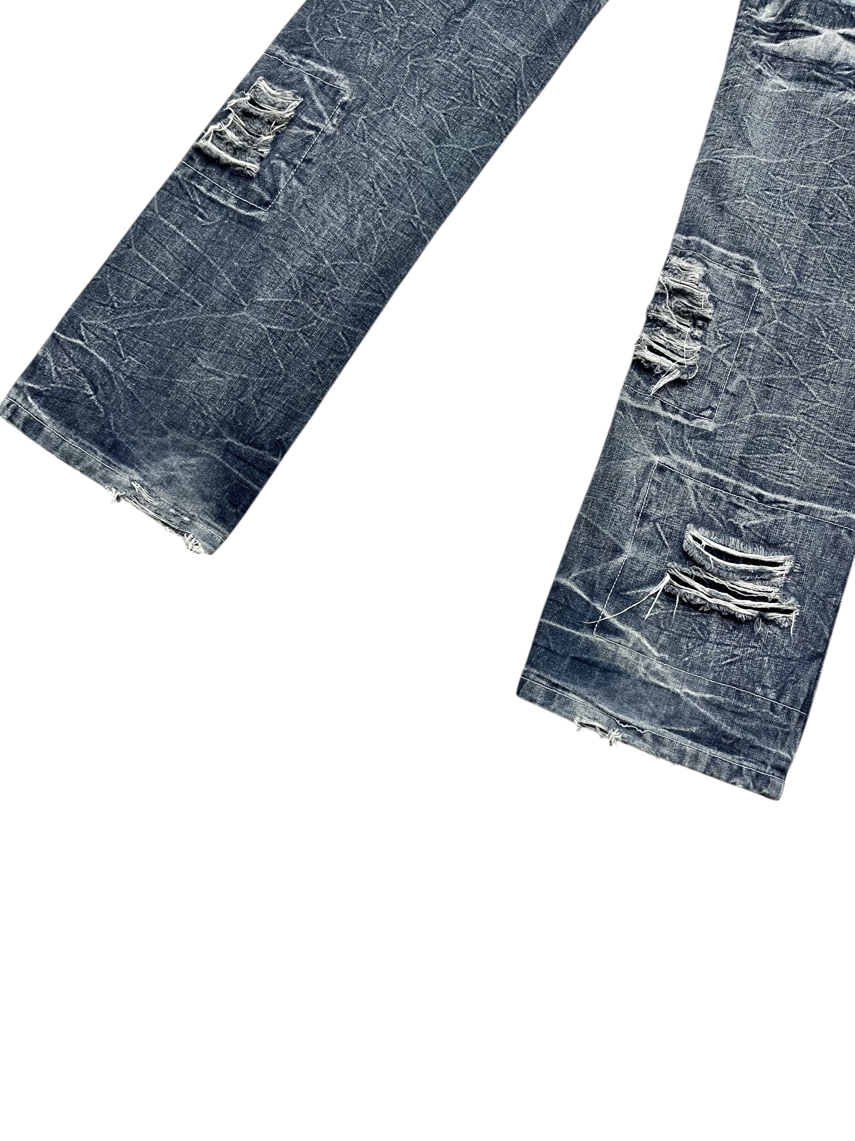 LOWBOX 🤘🏼LOWBOX Ripped Grunge Punk Rock Denim Undercover Style Size US 32 / EU 48 - 7 Thumbnail