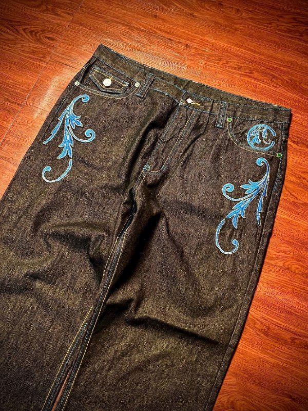 Coogi × Supreme Vintage Rare Limited Edition Coogi Royal Tribal Design Jean Size US 38 / EU 54 - 4 Thumbnail