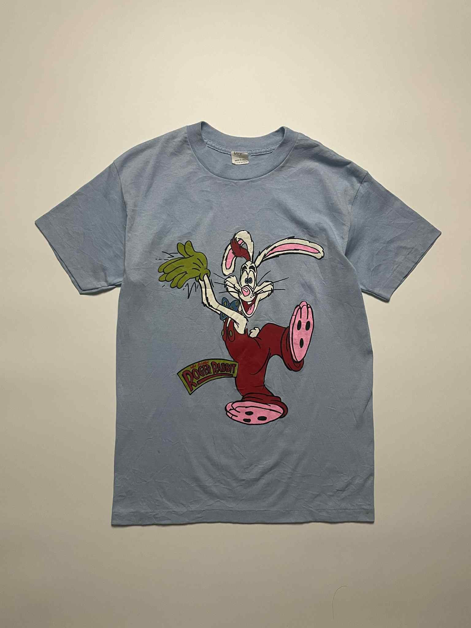 Vintage Vintage Roger Rabbit Disney Movie Shirt Size US S / EU 44-46 / 1 - 1 Thumbnail
