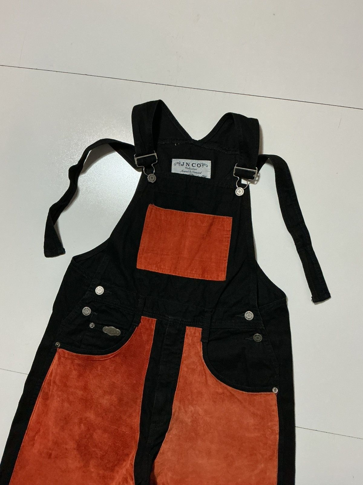 JNCO Vintage 90s Y2K JNCO Revatex Skateboard Shortalls Overalls Size US 34 / EU 50 - 3 Thumbnail