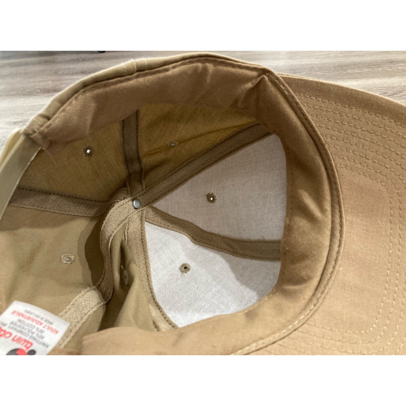 Other Vintage Cleveland Browns Beige Bill Snapback Hat Adult OS Size ONE SIZE - 4 Thumbnail
