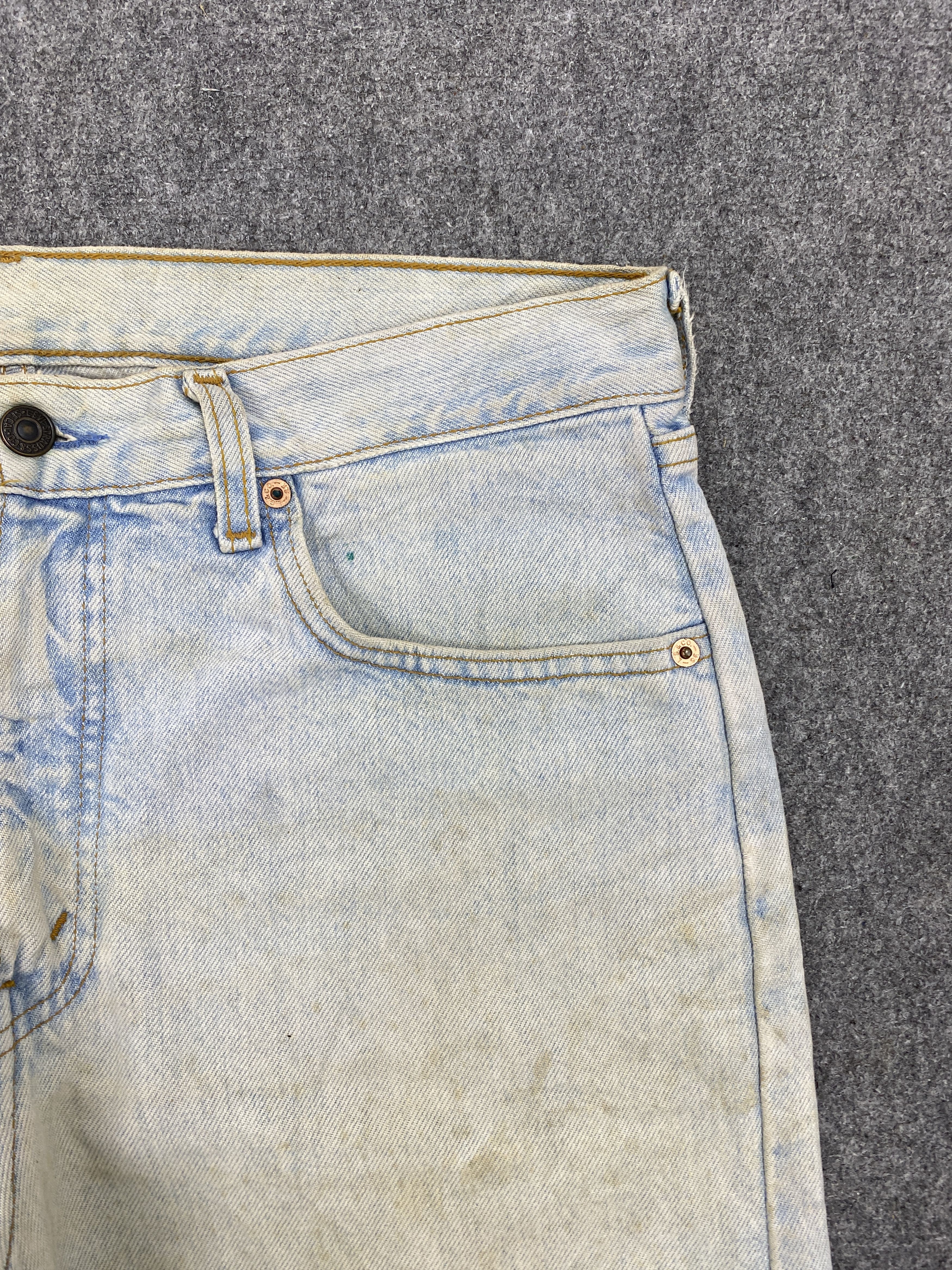 Levi's Vintage 90s Levis 615 Orange Tab Light Wash Jeans S0031 Size US 33 - 10 Thumbnail