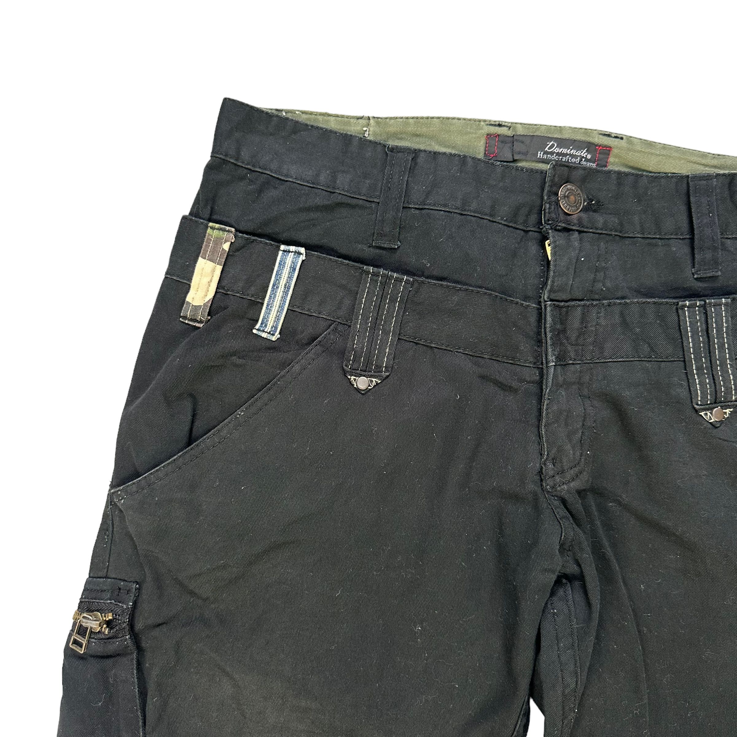 Japanese Brand DOMINATE DOUBLE WAIST CARGO PANT #8093-201 Size US 32 / EU 48 - 3 Thumbnail