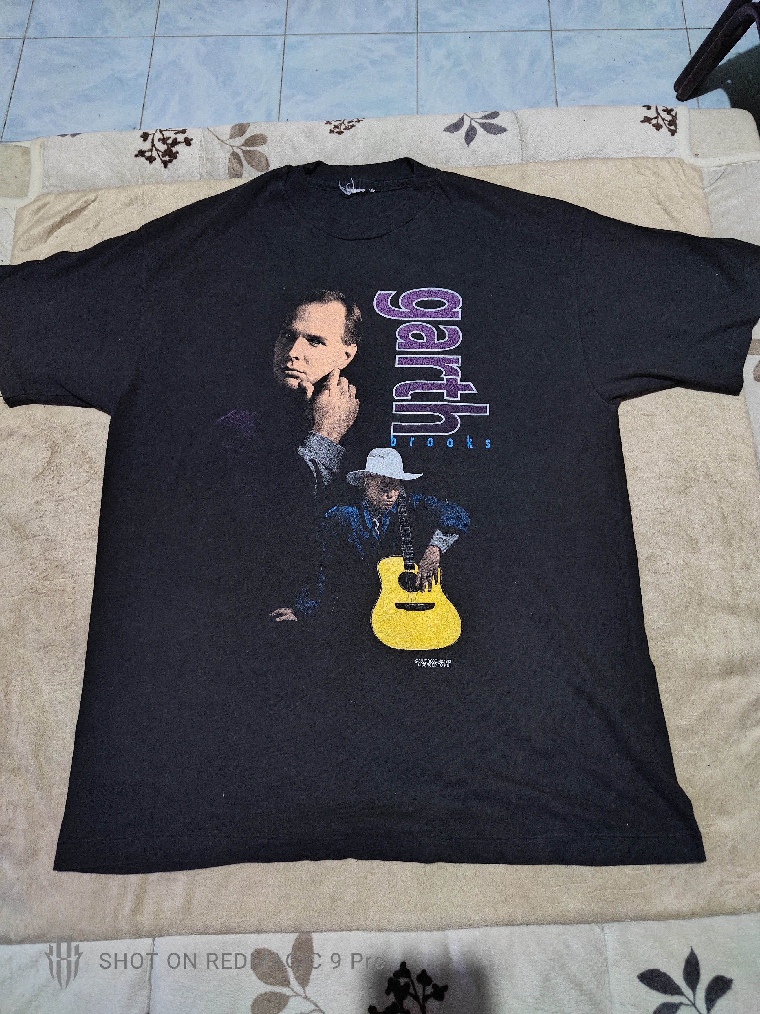 Vintage VINTAGE GARTH BROOKS 1992 Size US L / EU 52-54 / 3 - 1 Thumbnail