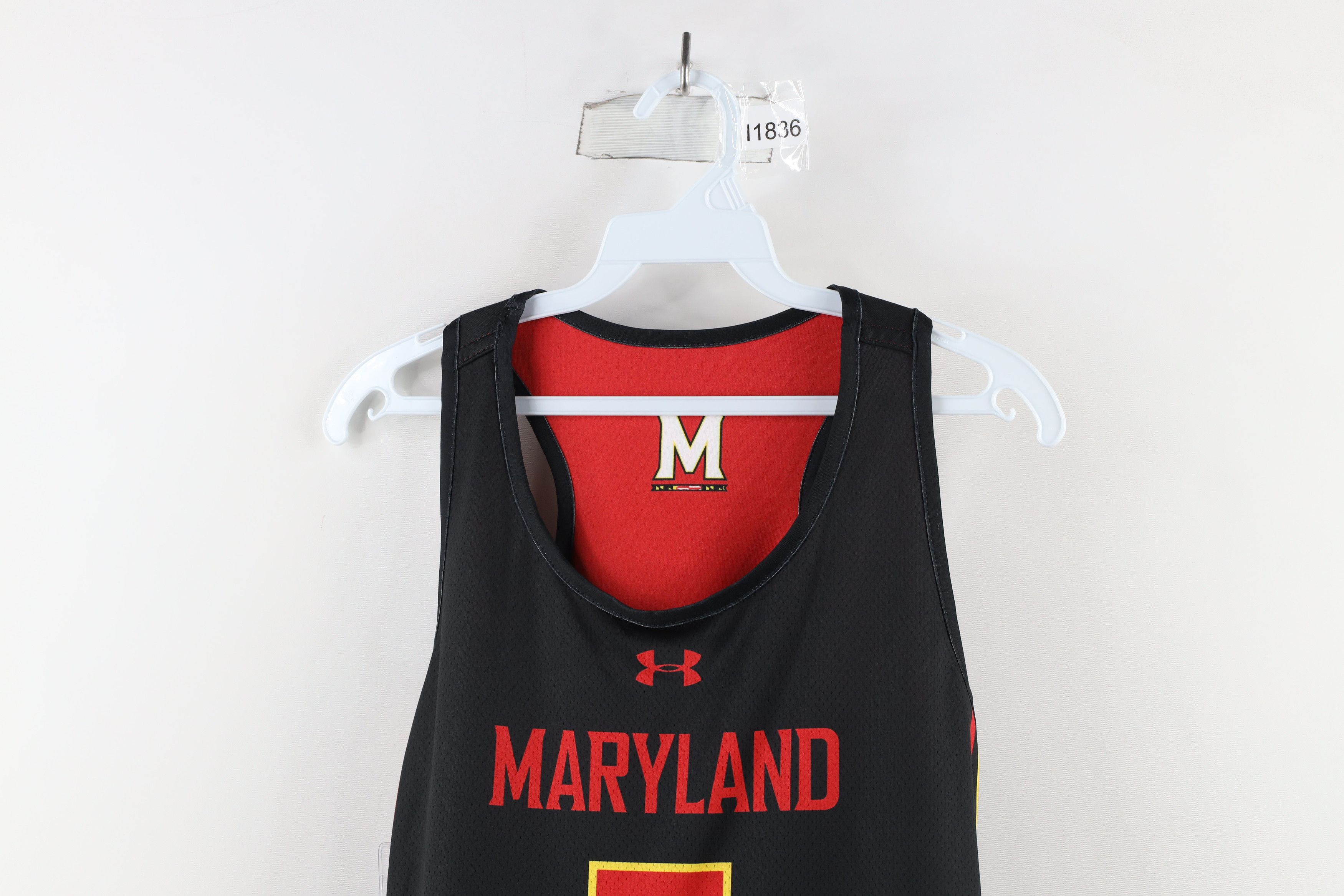 Under Armour × Vintage New Under Armour University Reversible Lacrosse Jersey Size S / US 4 / IT 40 - 13 Thumbnail