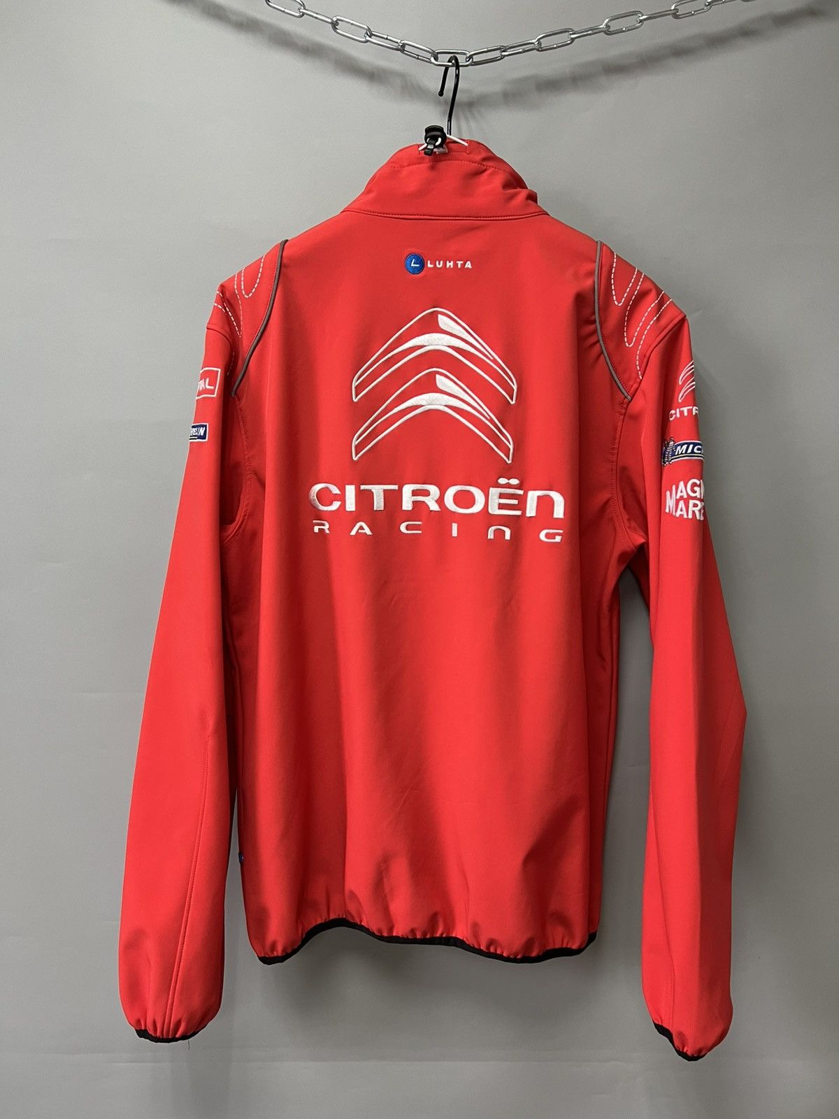 Vintage Citroen Racing Formula One Jacket WRC Rally Racing Luhta y2k Size US L / EU 52-54 / 3 - 2 Thumbnail