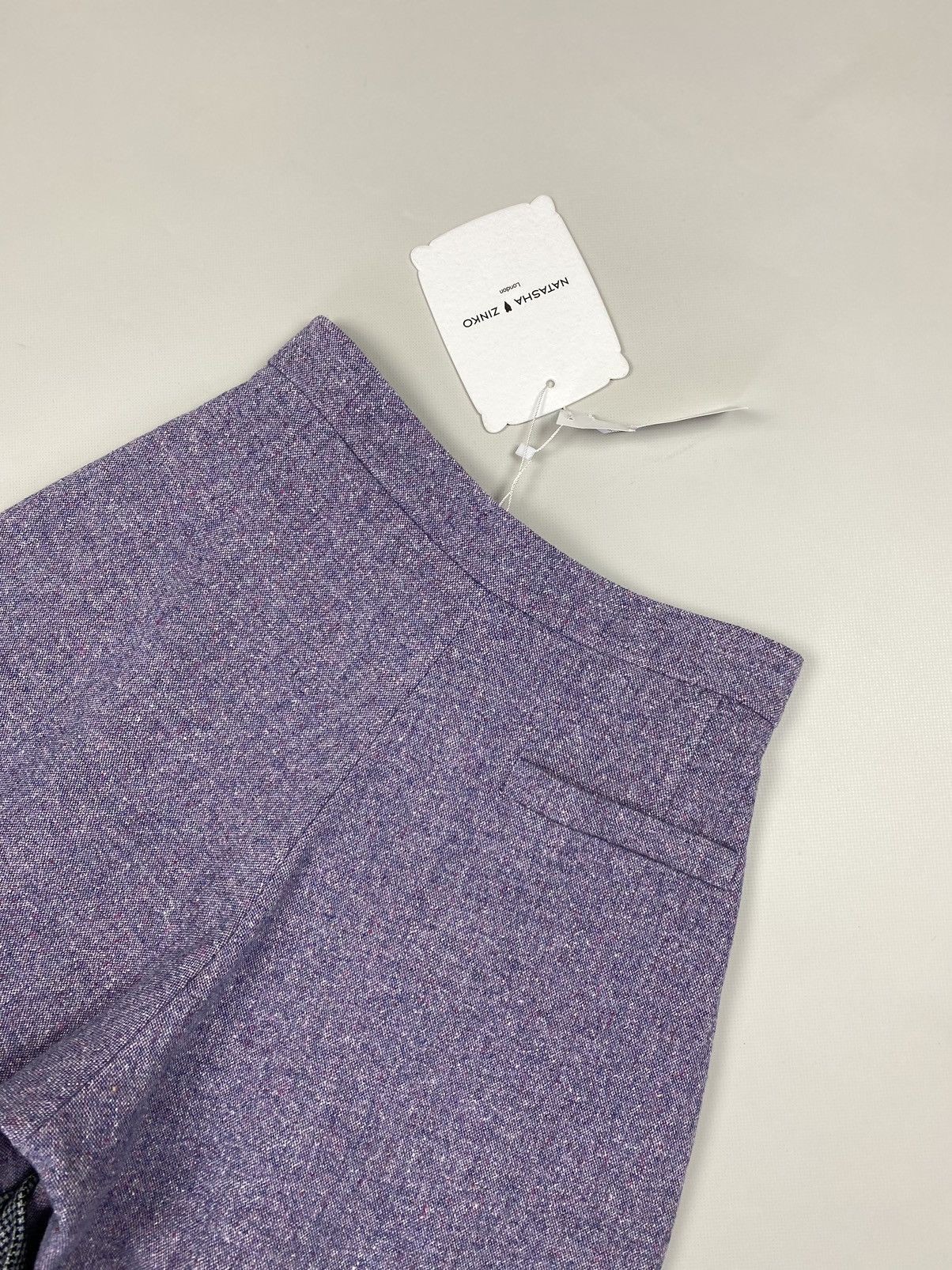 Designer × Natasha Zinko BNWT! Natasha Zinko ladies wool blend high rise shorts Size 25" / US 0 / IT 36 - 21 Thumbnail
