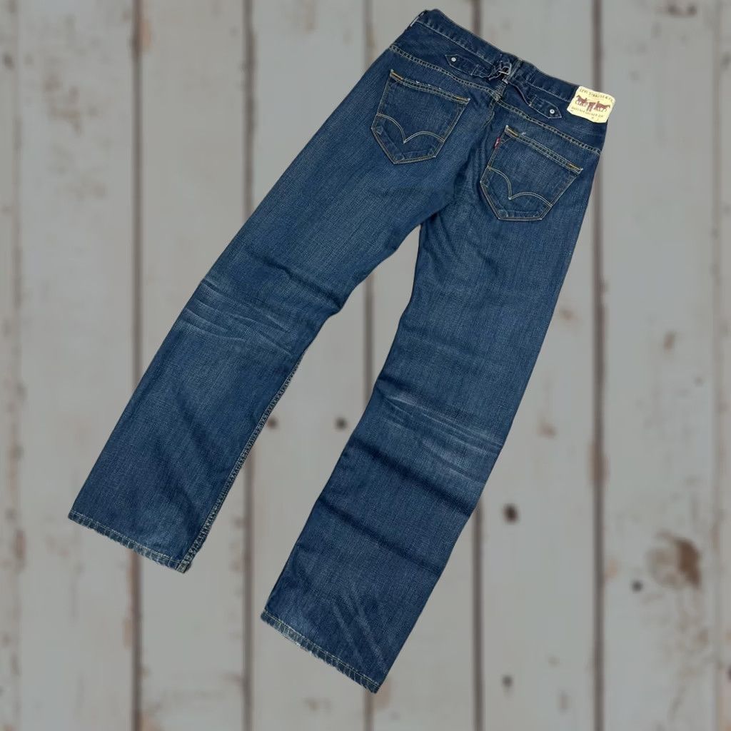 Levi's VINTAGE Levis 503 Jeans Loose Cinch Blue Men Size L 34 Size US 33 - 1 Thumbnail