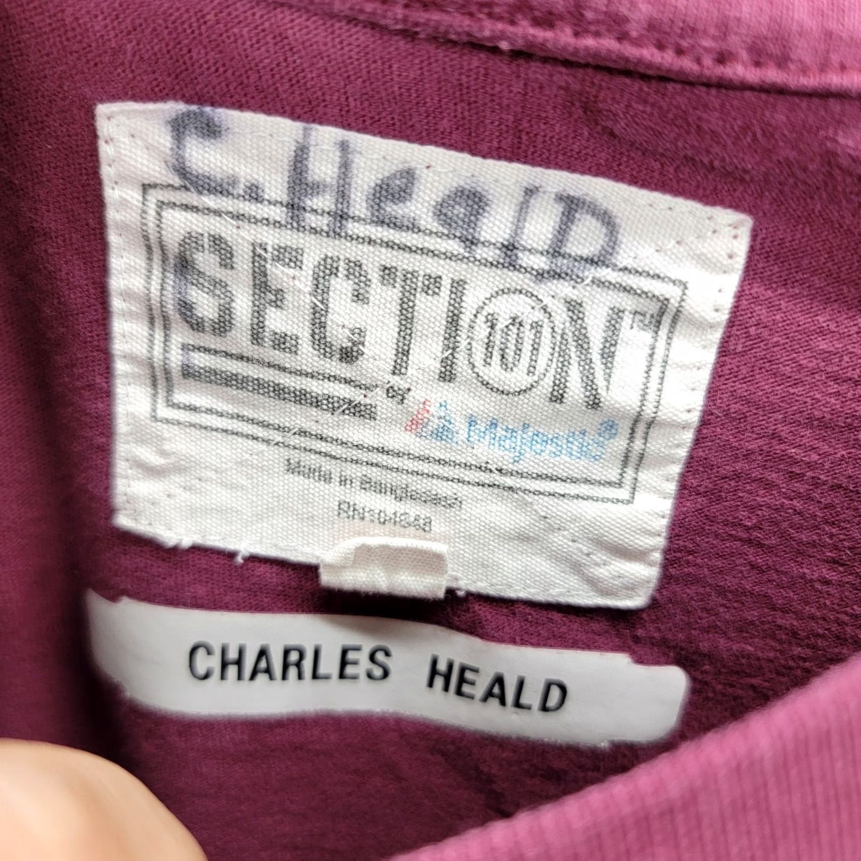 Vintage Section 101 Majestic Texas A&M Aggies Shirt L Adult Regular Red Cotton Polyester Short Sleeve Crew Neck Size US L / EU 52-54 / 3 - 4 Thumbnail