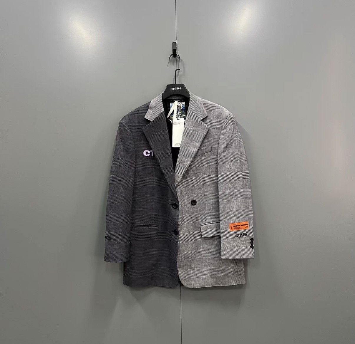 Heron Preston HERON PRESTON Color Block Blazer J41 Size US M / EU 48-50 / 2 - 1 Thumbnail