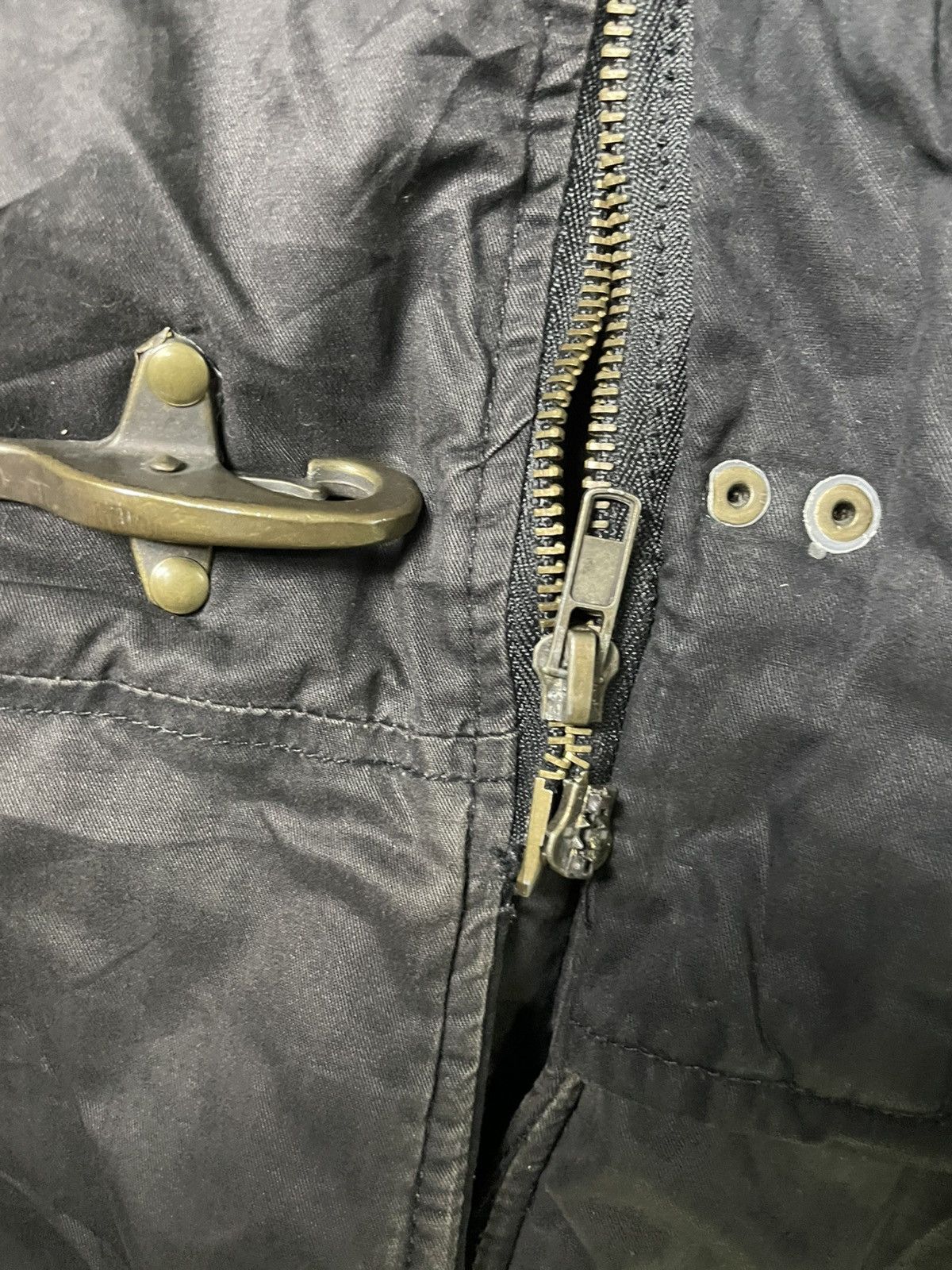 If Six Was Nine × Japanese Brand × Le Grande Bleu (L.G.B.) Edge Line Brand Long Duffle Jacket with Fur (67) Size US XXS / EU 40 - 12 Thumbnail