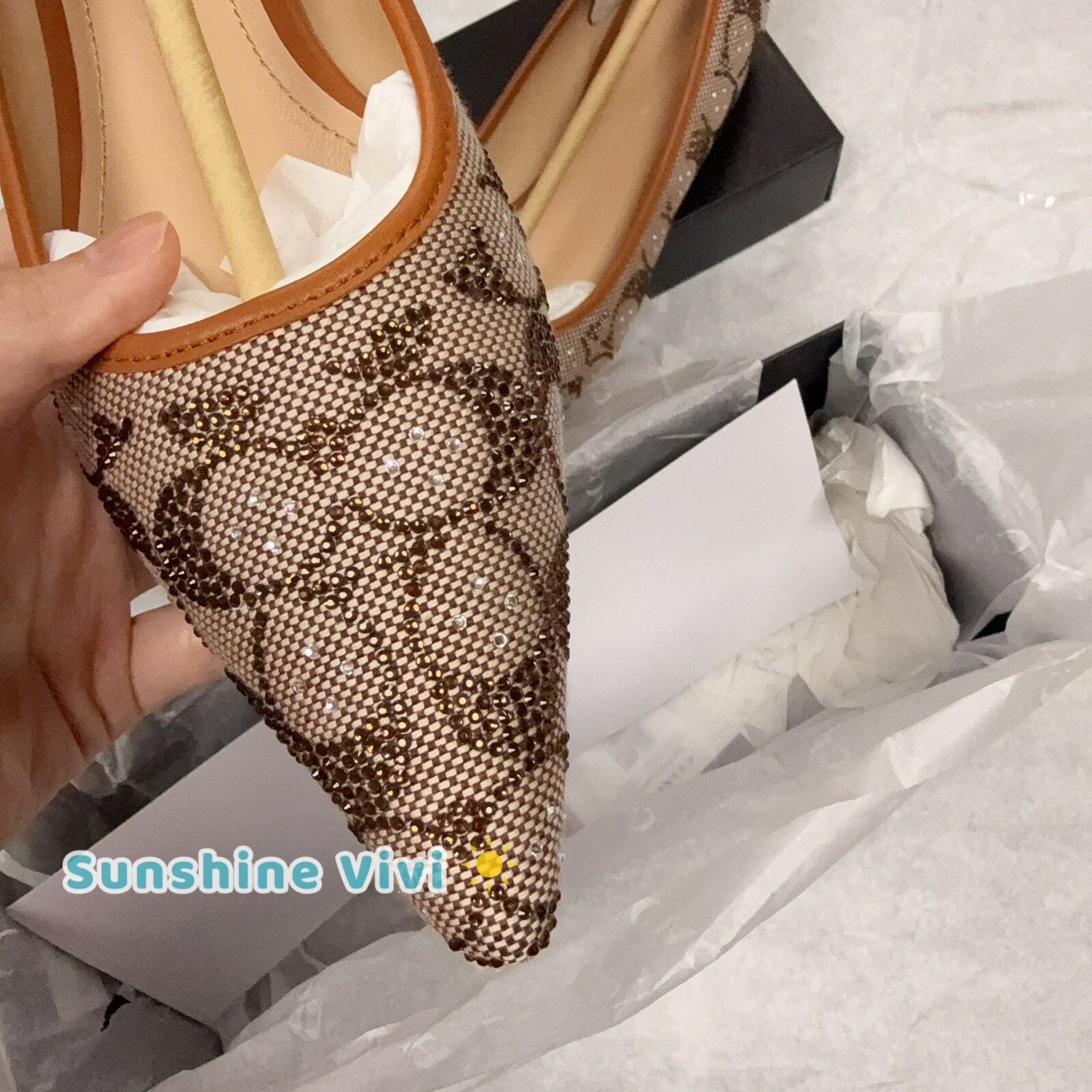 Coach NEW Limited Coach Daphne Flat Crystal Signature Shoes CW991 Size US 6 / IT 36 - 3 Thumbnail