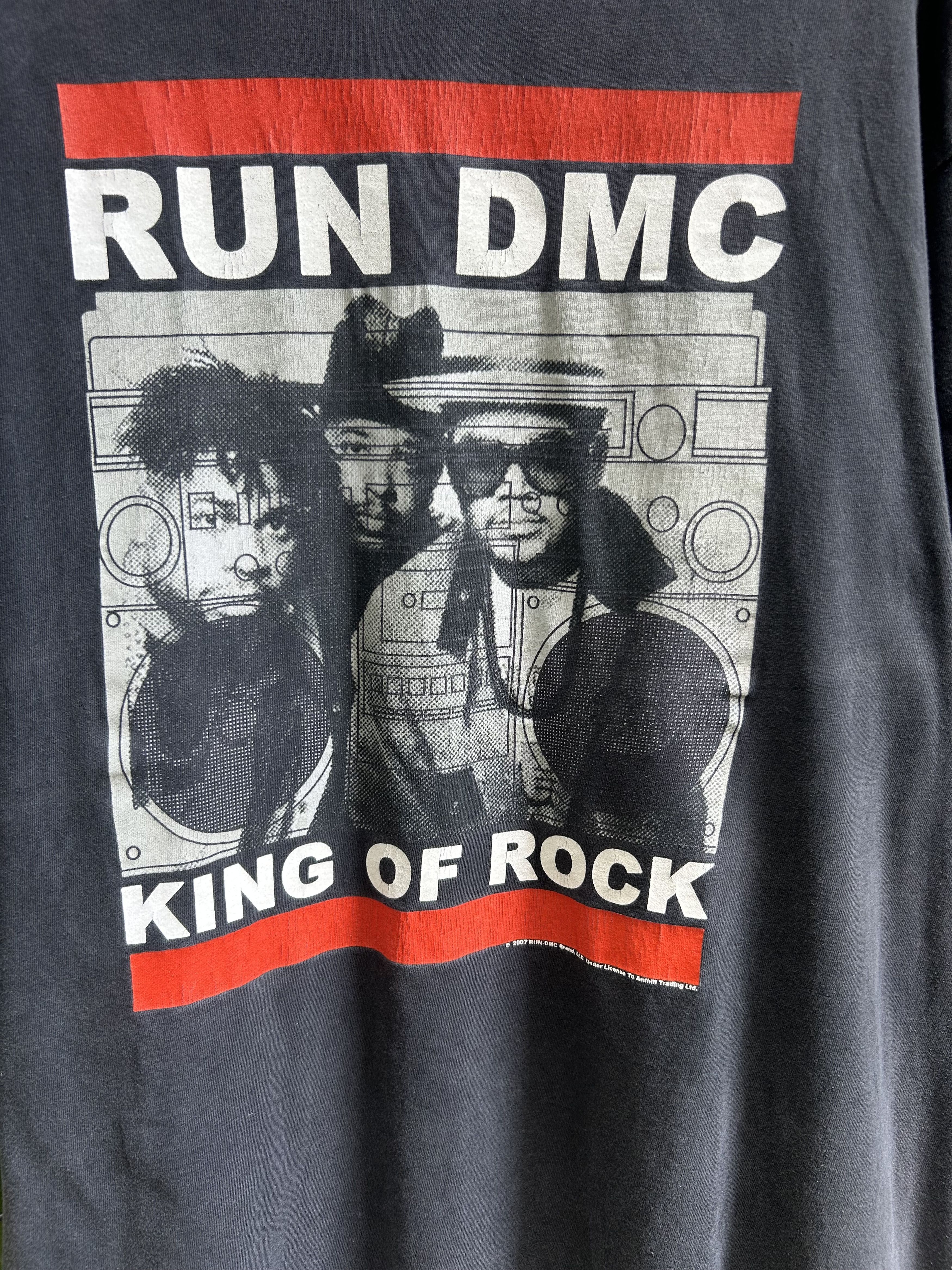 Band Tees Vintage 2007 Run DMC Rap Hip Hop Band T-shirt Size US XL / EU 56 / 4 - 4 Thumbnail