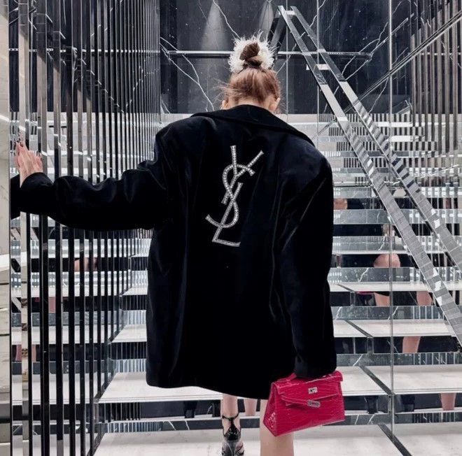 Saint Laurent Paris Saint Laurent Paris size os Velvet