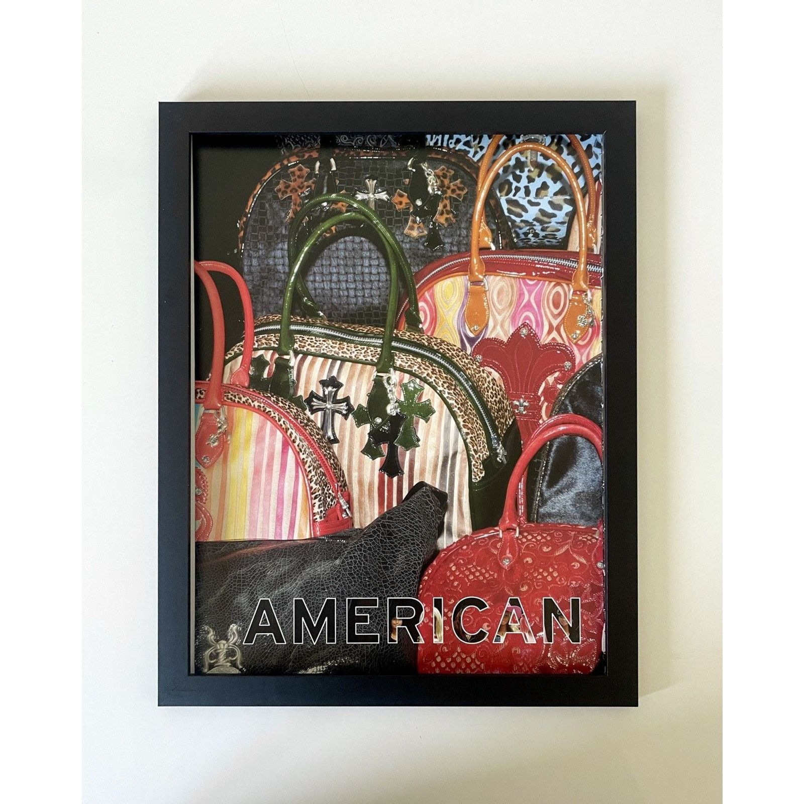 Chrome Hearts × Designer × Vintage Chrome Hearts American bags Poster photo framed 9x11 Size ONE SIZE - 1 Thumbnail