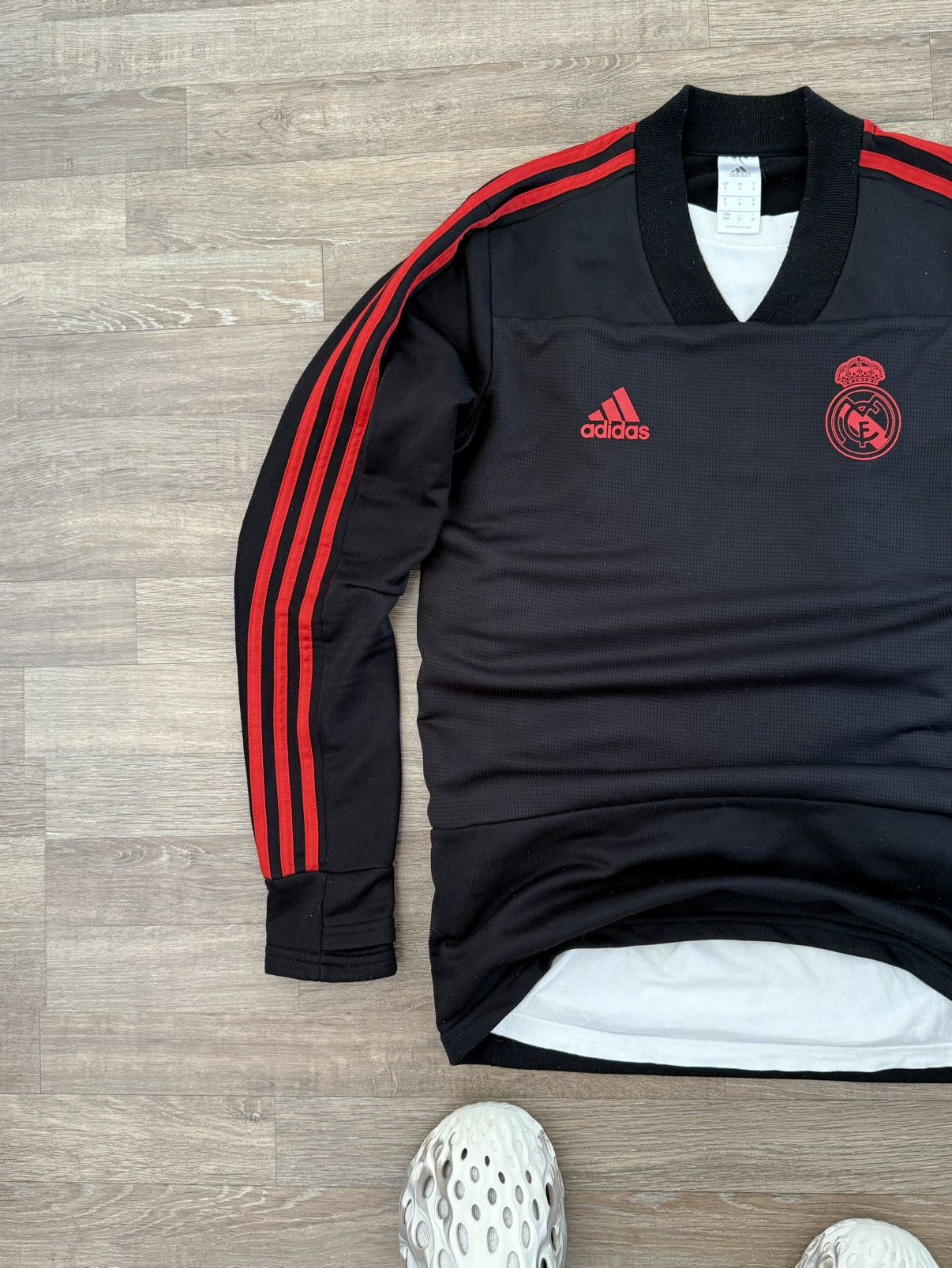 Vintage Real Madrid Y2K Track Soccer Football Sweatshirt Jacket Size US S / EU 44-46 / 1 - 7 Thumbnail