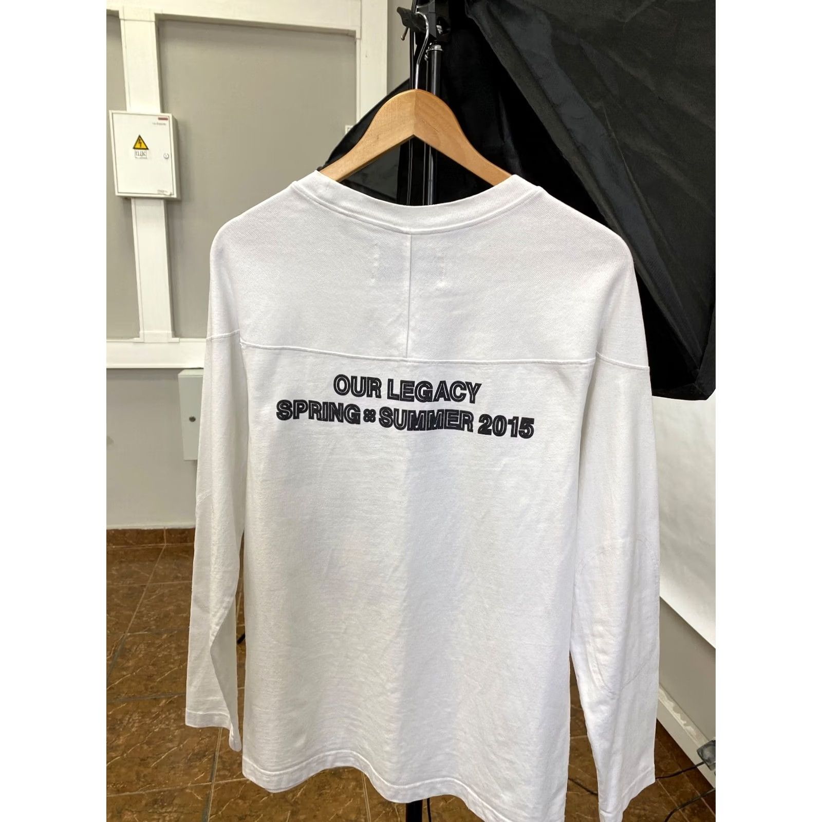 Our Legacy OUR LEGACY Sweatshirt Retro Hype Y2K White S Mens Shirt Size US S / EU 44-46 / 1 - 2 Thumbnail