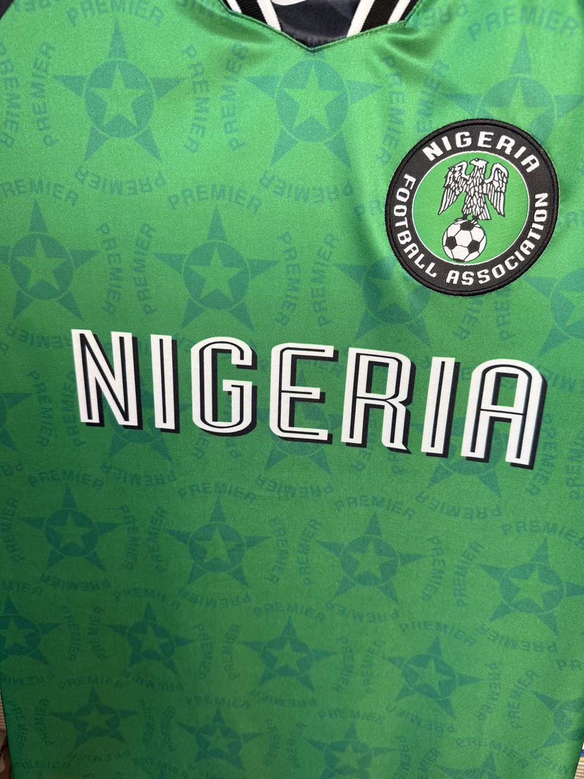 Nike 1998/2000 Nike Nigeria Vintage Soccer Jersey T-Shirt Tee Size US L / EU 52-54 / 3 - 6 Thumbnail