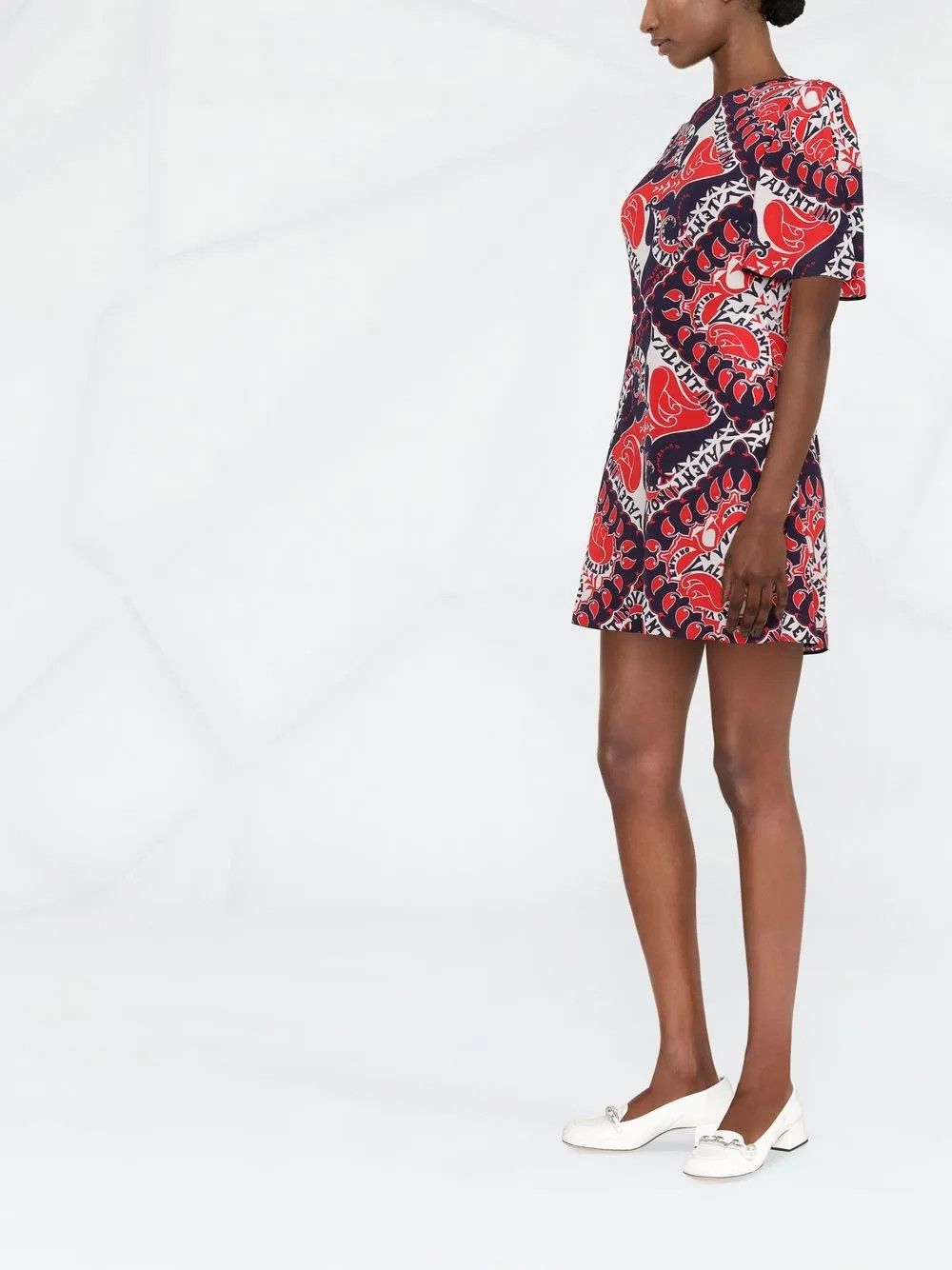 Valentino o1y0326 Mini Dress in Multicolor Size S / US 4 / IT 40 - 3 Thumbnail