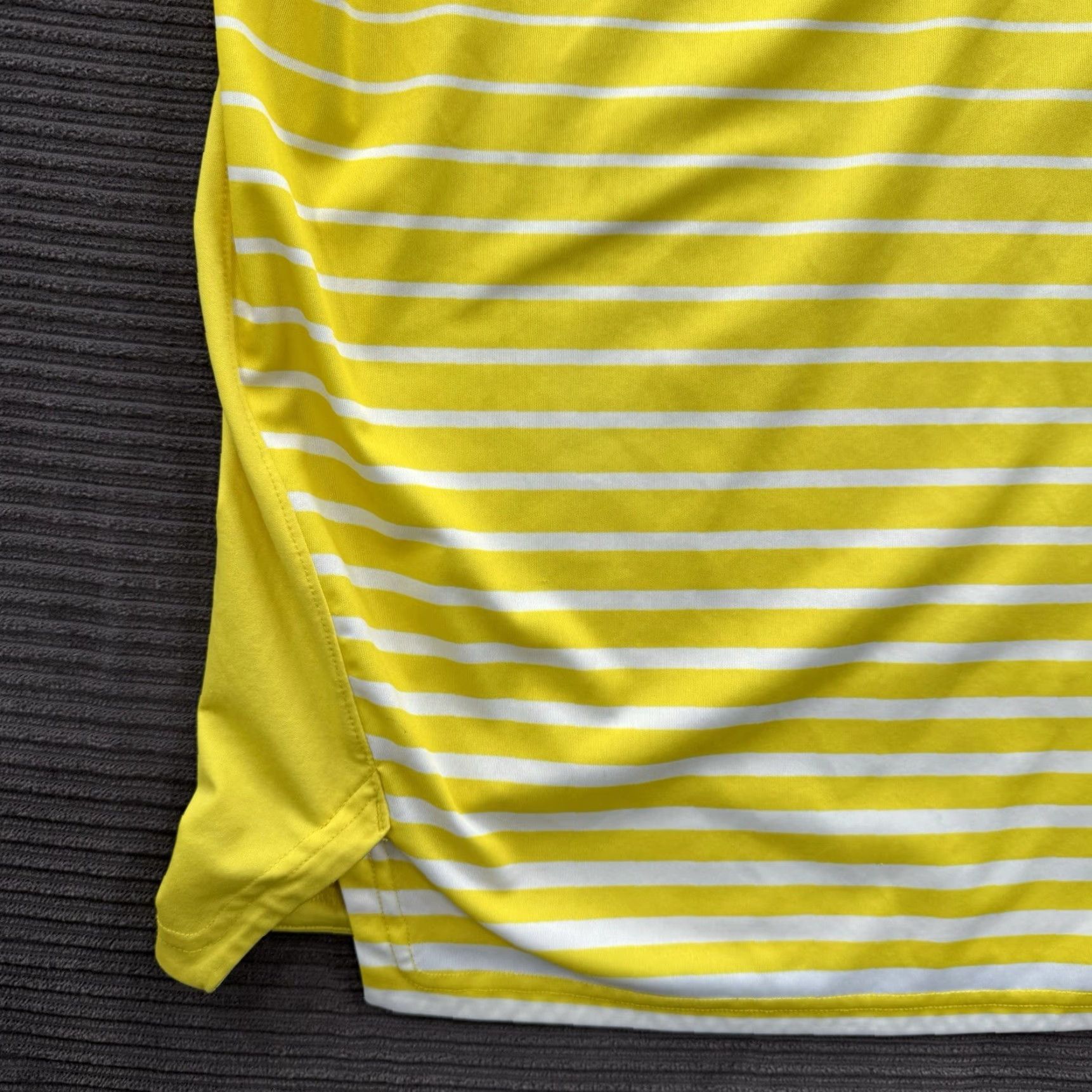 Oakley Oakley Polo Shirt Men L Striped Multicolor Polyester Golf Performance Polo Shirt Mens Regular Fit Short Sleeve Golfing Size US L / EU 52-54 / 3 - 6 Thumbnail