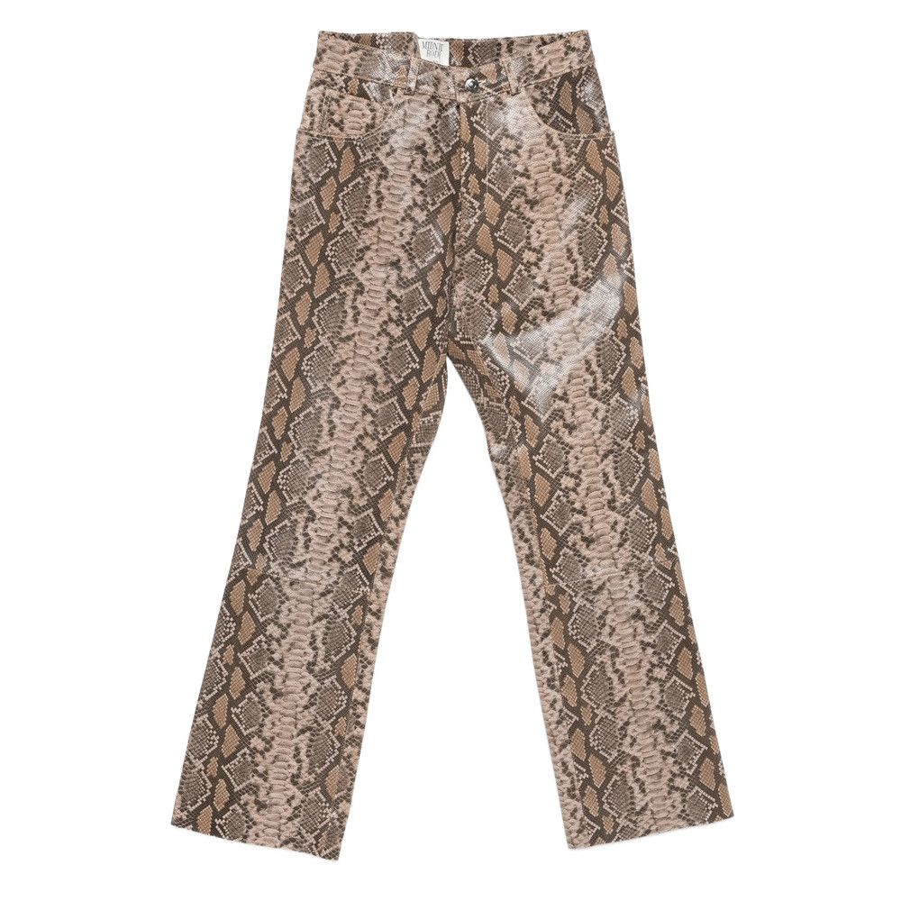 MIDNIGHT RODEO Midnight Rodeo BROWN Trousers - Regular & Straight-Leg Trousers Size US 30 / EU 46 - 1 Thumbnail