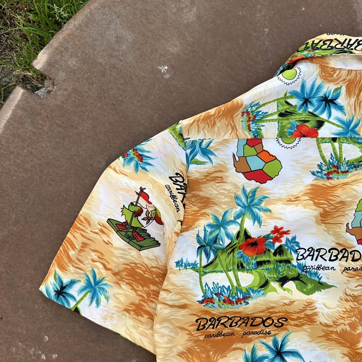 Hypebeast Vintage Crazy Shirts Hawaiian Size S Button Up Barbados Size US S / EU 44-46 / 1 - 10 Thumbnail