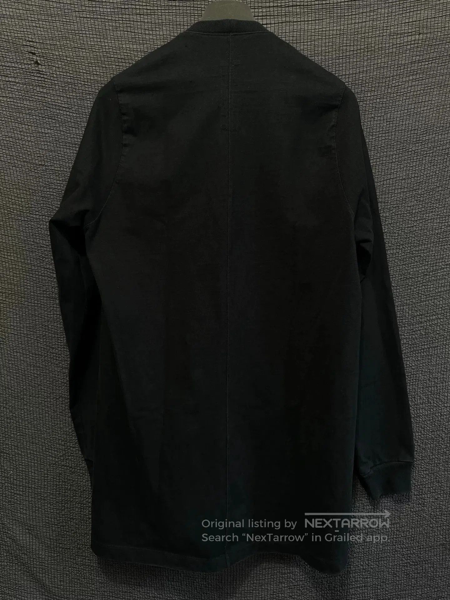 Rick Owens Rick Owens Black Long Sleeve Tee. Size US XS / EU 42 / 0 - 3 Thumbnail