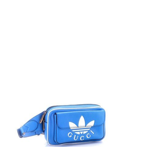 Balenciaga × Gucci 💥LIMITED💥Gucci X Adidas Belt Bag in Leather Size ONE SIZE - 3 Thumbnail