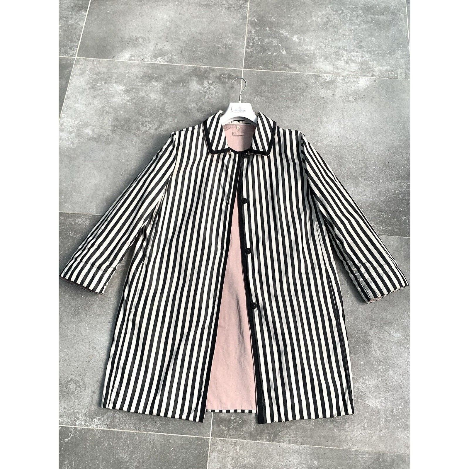 Max Mara Women REVERSIBLE MAX MARA SILK Trench Coat Jacket EU 40 US10 Size L / US 10 / IT 46 - 1 Thumbnail