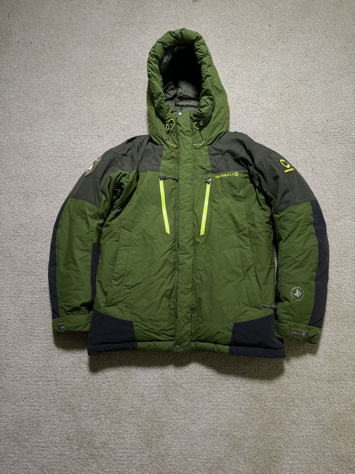 image of Merrell Merely Down Park in Green, Men's (Size Large)