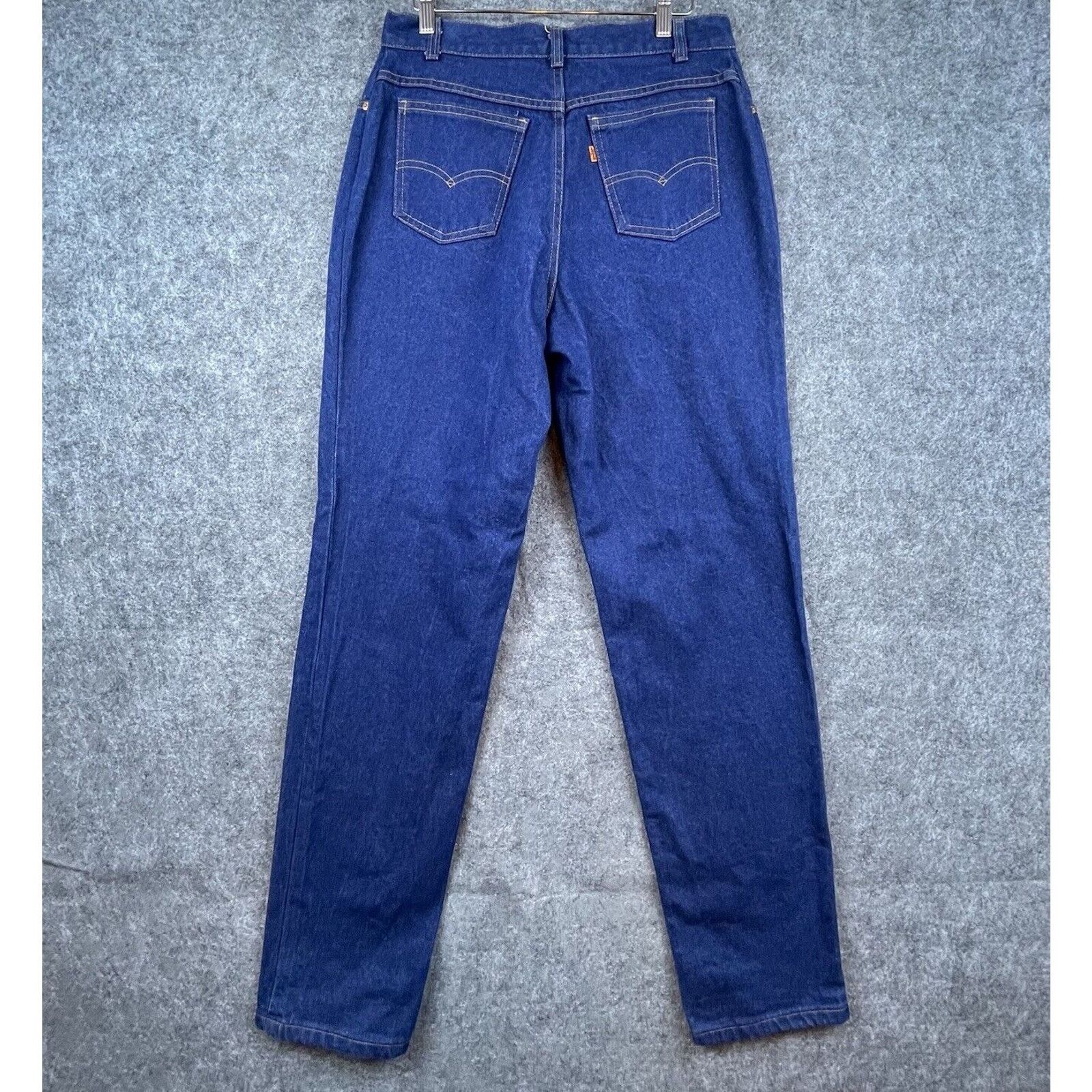 Levi's Vintage Levi's Miss Jeans Womens 16 Taper Orange Tab Batwing Size 38" / US 16 / IT 52 - 2 Thumbnail